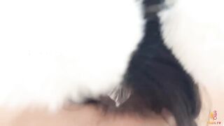 最终还是上了自己的妹妹 不良小妹被抓包只能用鸡吧对他进行教育 小敏儿